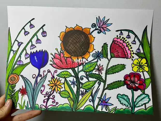 《茂密的花》原创