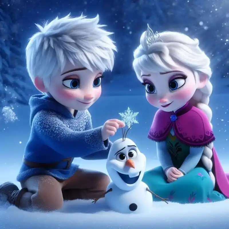 这大概就是爱情最美的样子吧 #冰雪奇缘 #艾莎 #每个女孩的 - 抖音