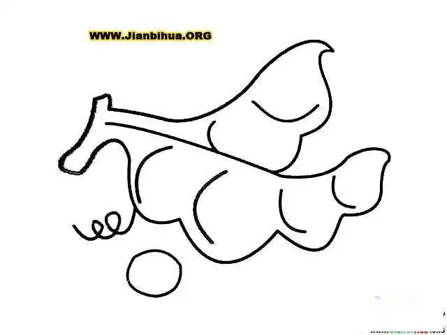 关于豆芽的资料 豆芽也称豆芽苗是各种谷类豆类树豆子食物简笔画