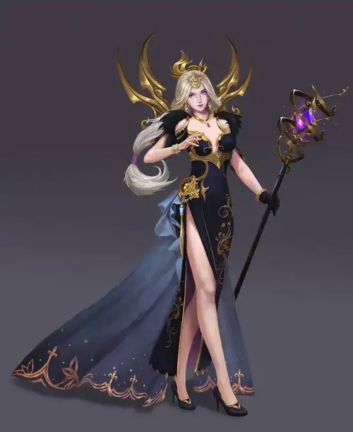 法师类原画角色设定