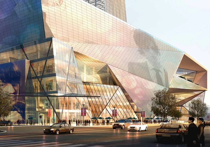 [江苏]南京顶级广场商业购物中心建筑方案概念规划设计文本