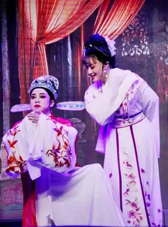 宁波弘艺越剧团 #越剧小生李琼燕 #越剧小旦刘巧娜 #戏曲