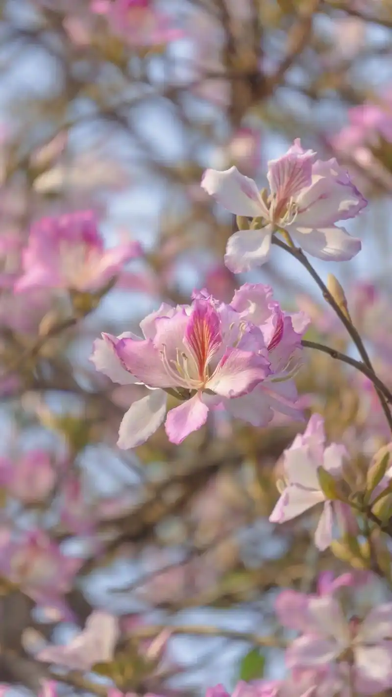 把浪漫留在粉紫色的四月 #紫荆花 #摄影 #fyp  - 抖音