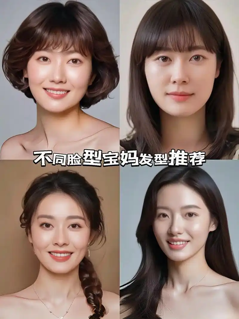 姐妹们,来看看哪款发型适合自己脸型,别 - 抖音