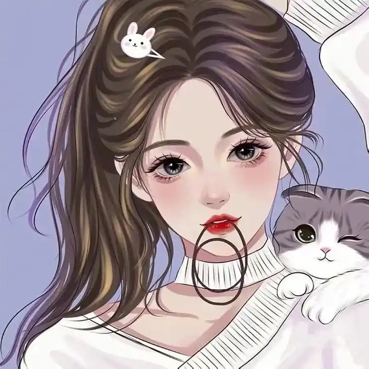 手绘头像定制画像卡通宠物q版真人照片漫画