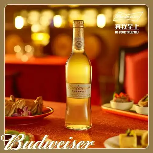 百威英博百威啤酒金尊啤酒500ml 12大瓶装 纯净麦芽整箱装优惠券更