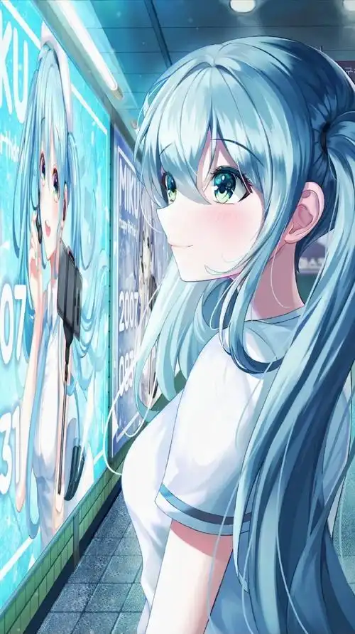 动漫超话#初音未来罗森##二次元新鲜事#一组#60初音未来#壁纸,当