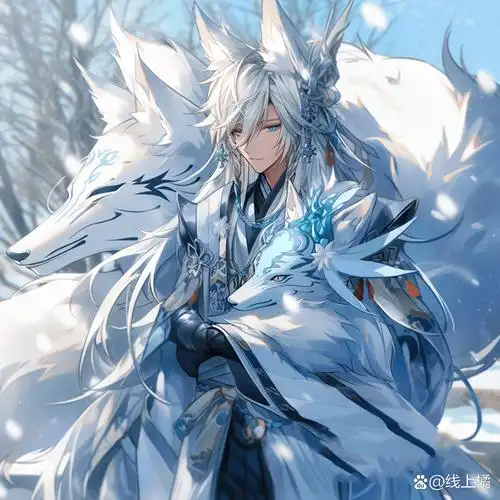 九尾狐男生头像,真好看