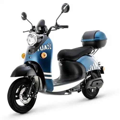 绿源电动车 电动轻便摩托车代步车时尚高端小龟王60v动力款 mh5