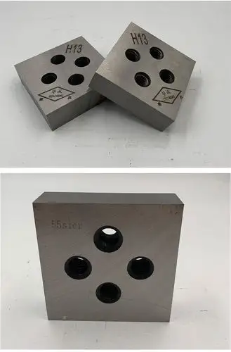 钢筋切断机刀片配件单双孔圆弧40型50型废旧钢筋切断粒机重型加重 78x