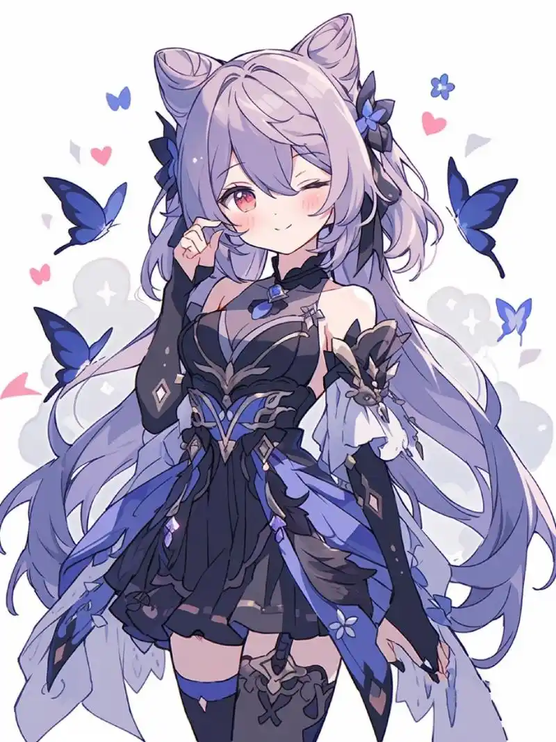 【原神壁纸】刻晴|永远相信美好终将相遇 刻晴如月清冷照,眸光如水映