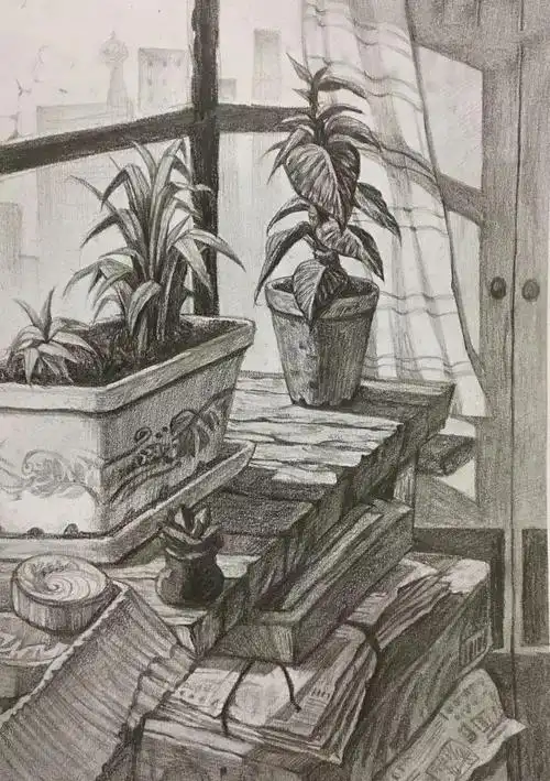 干货丨清华美院设计素描考卷欣赏