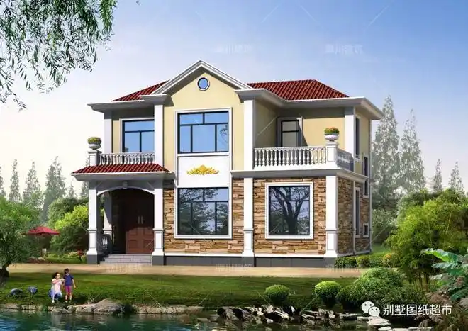 占地100平内6款农村别墅户型虽小都是备受好评的农村别墅