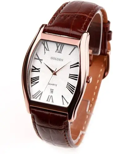 瑞士golden 古尊石英情侣男表 9055m.fs