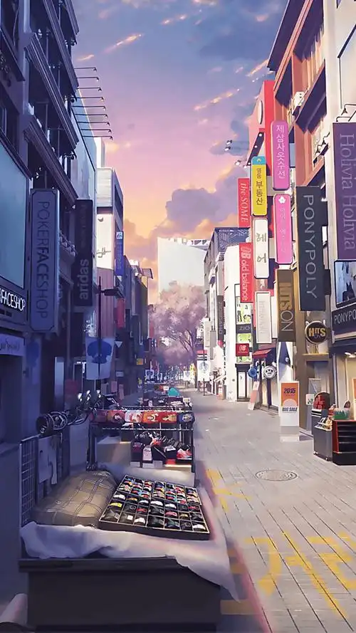 背景 动漫场景 插画 场景壁纸