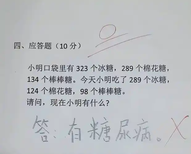 小学生"0分试卷"火了,一点不按套路出牌,网友看后直呼没毛病_考试