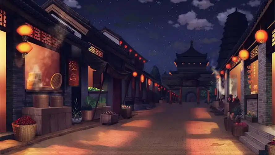 【场景 - 原画】街市