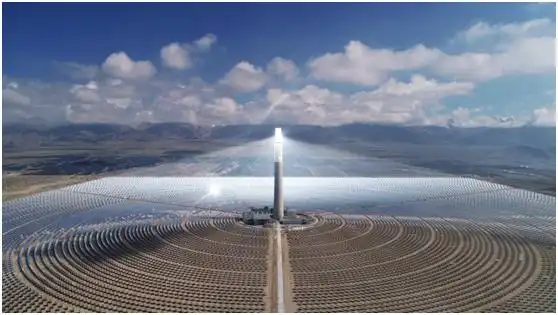 青海中控太阳能德令哈50mw光热电站单日实现86.3万度最高发电量_运行