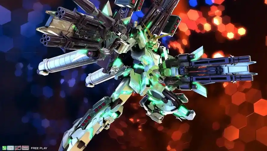 敢达争锋对决2xb全装备独角兽视点