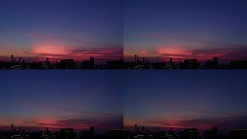 6k长沙日落过程【延时】