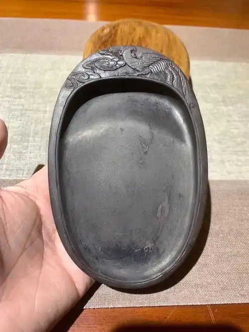 清代凤尾砚文人墨客必备