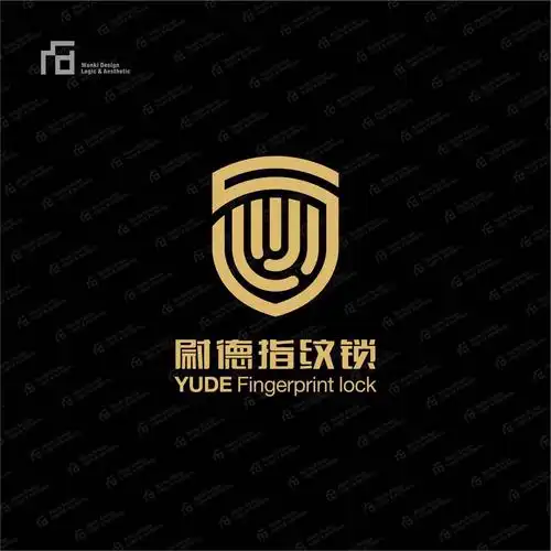 【商用】yude 指纹锁产品标志设计·修改注册版|平面|logo|鹿野苑