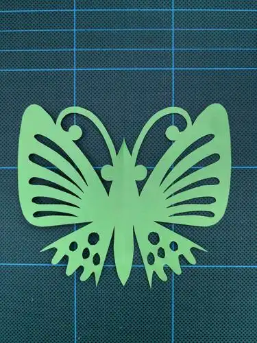 【抗击疫情!居家学剪纸4(传承班)】 蝴蝶剪纸