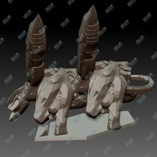 合金潜龙-3d打印模型下载-3d工场 3dworks.cn