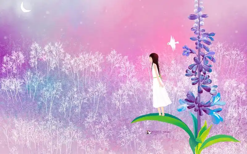 画儿晴天唯美插画壁纸插画桌面插画唯美壁纸唯美浪漫小清新