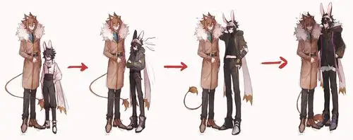 兔狮比例我摸出来了