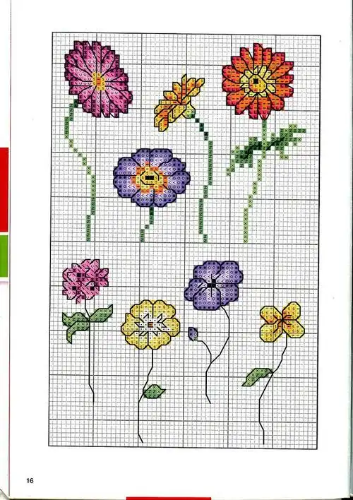 十字绣----美丽的花朵