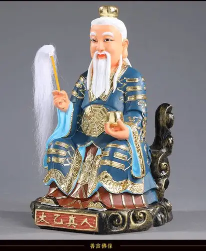 寺庙太乙救苦天尊神像 树脂太乙真人神像 道家居家供奉佛像