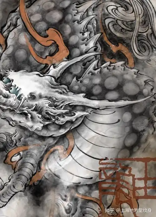 神兽麒麟纹身手稿推荐 - 知乎