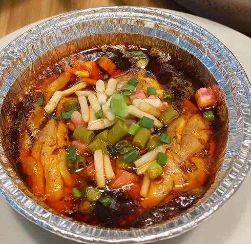 锡纸烤脑花跟烧烤店一个味