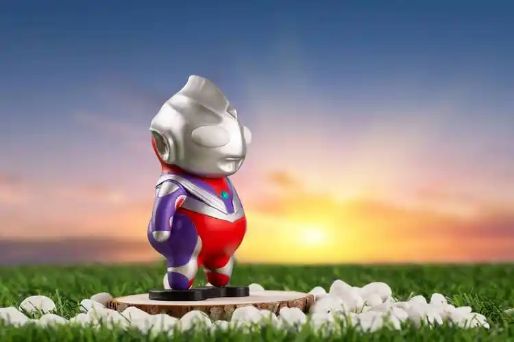 qat奥特曼胖迪迦手办童年小迪加q版模型人偶男孩玩具摆件礼物