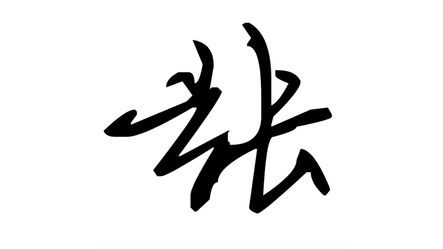 张字怎么写李的连笔签名