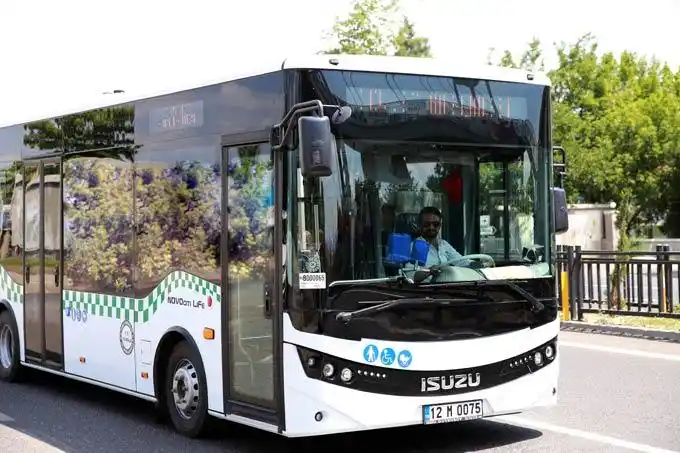 第一批配备艾里逊变速箱的isuzunovocitilife公交车在土耳其投入运营