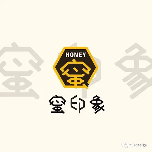 蜜印象蜂蜜品牌logo及包装设计