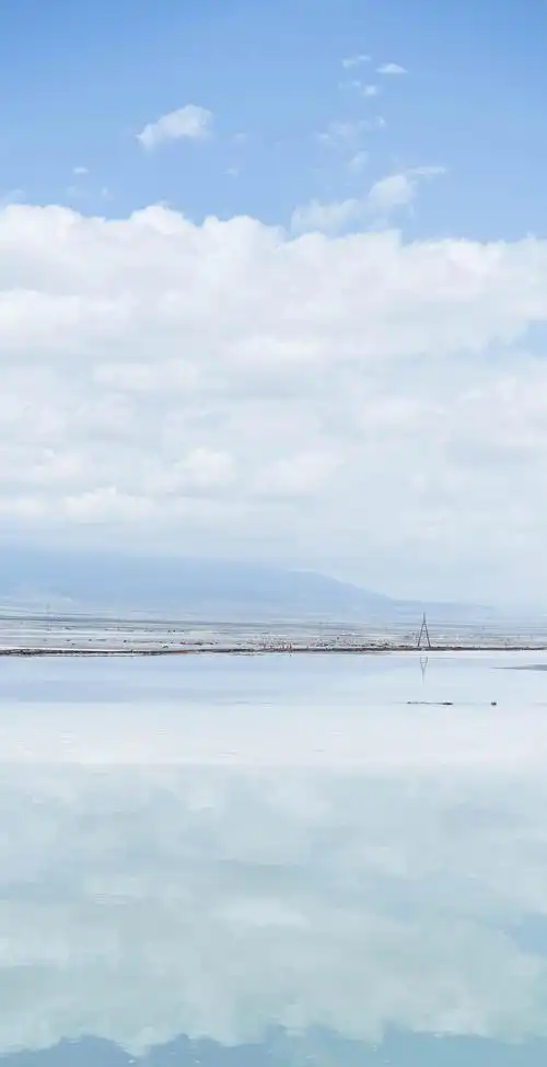 茶卡盐湖清新景色