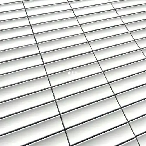 产品分享凹面月牙白马赛克