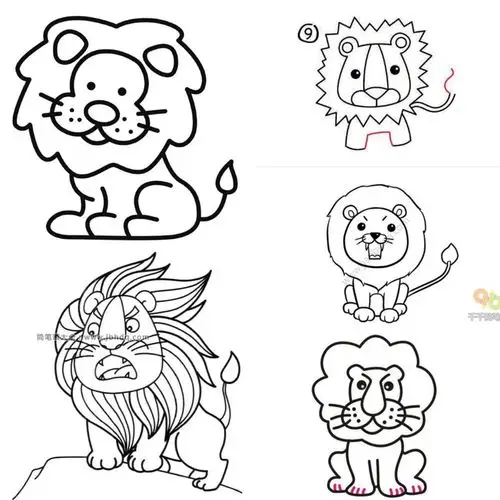 蜜桃班美术活动《狮子大王》