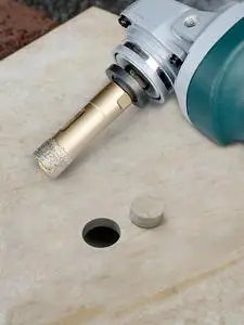 瓷砖开孔器钻头角磨机打孔墙壁玻璃钻孔神器20混凝土大理石多功能