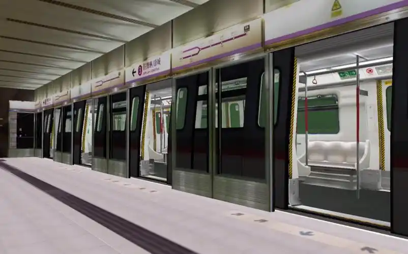 【openbve】港铁将军澳线k-train北角站出站