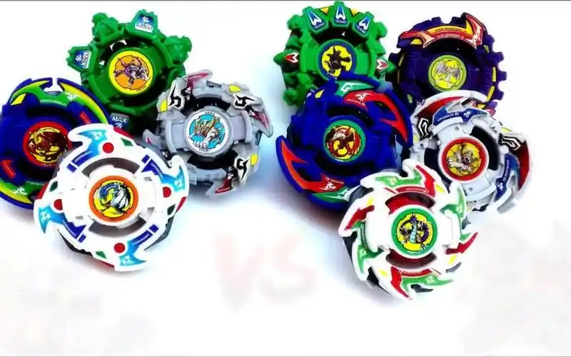 【四圣兽f vs 五圣兽g】旧世代beyblade爆旋陀螺对战视频 第五期