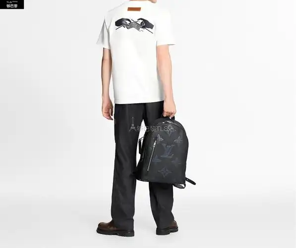 【包邮包税】 lv路易威登 21年春夏 男士 短袖t恤 tee-shirt imprime