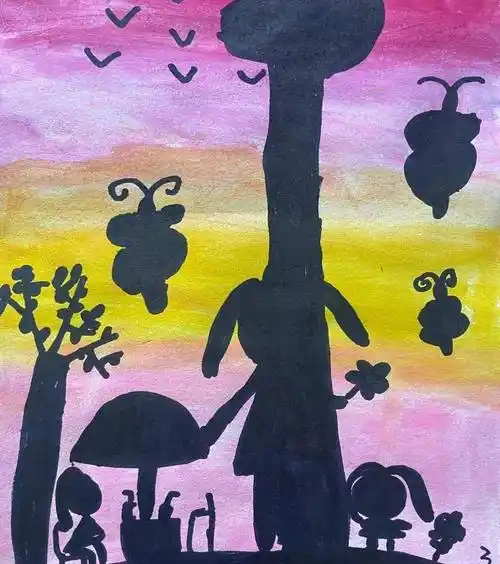 海宁市庆安幼儿园课程故事_影子_灯光_能力