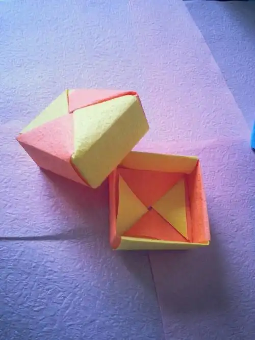 会变大小的折纸盒子教程已发咯戳我有教程欢迎围观oo