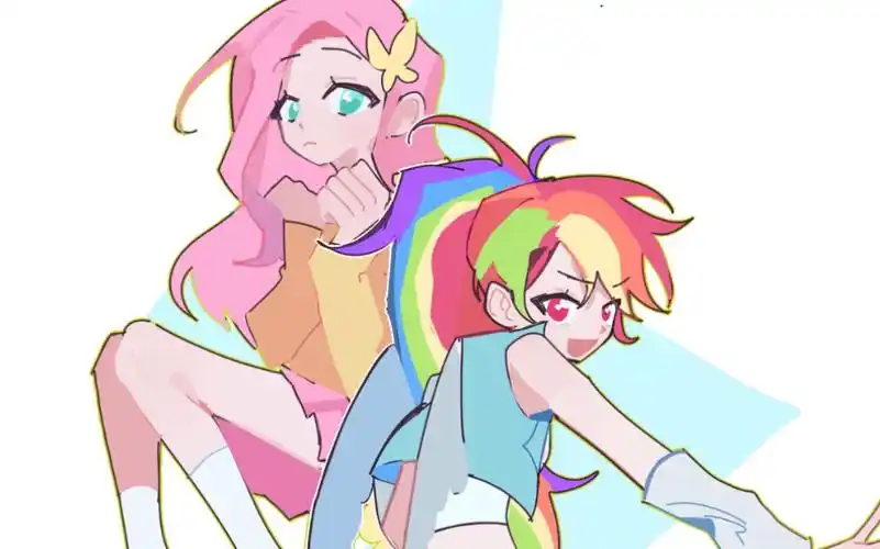 【绘画过程/小马宝莉/飞马组】嗯!