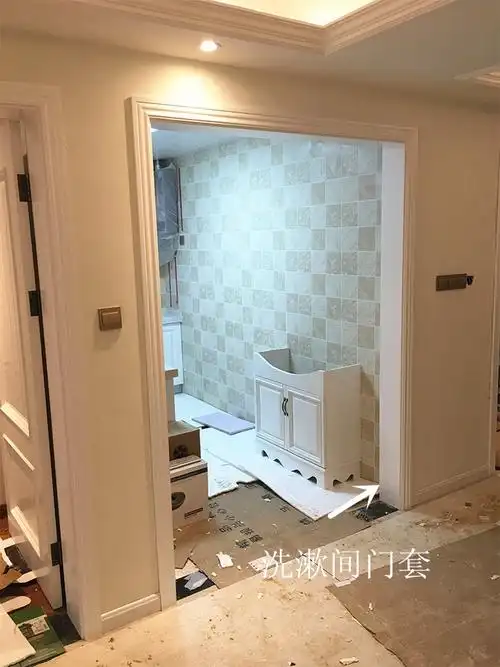 入户单双边门套安装