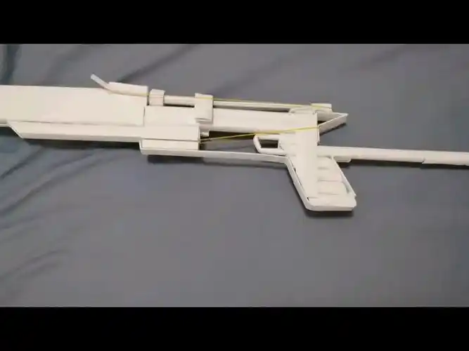 终于用纸做出可【抛壳 发射】的纸蛋枪!